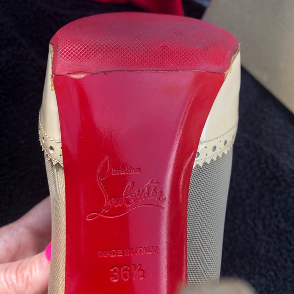 Christian Louboutin Authentic Red Bottom Heals - Picture 8 of 16